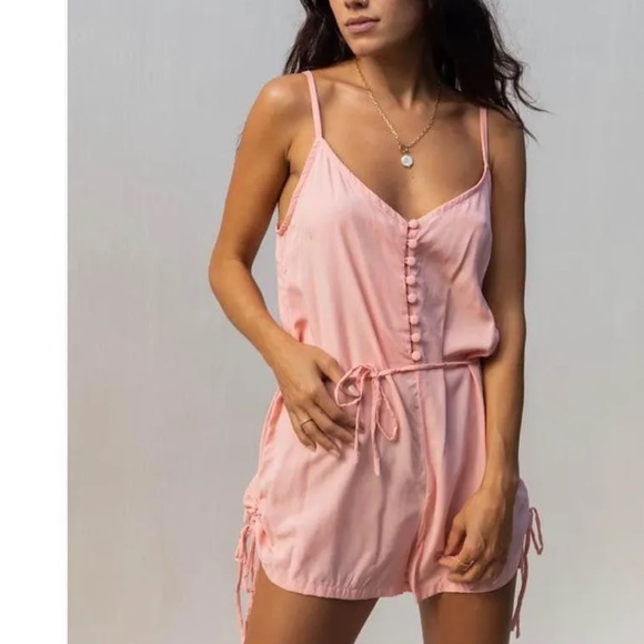 Other - YIREH ROMPER (Hawaii Designer, NEW WITH TAGS NEVER WORN)- Coral/Peach Color